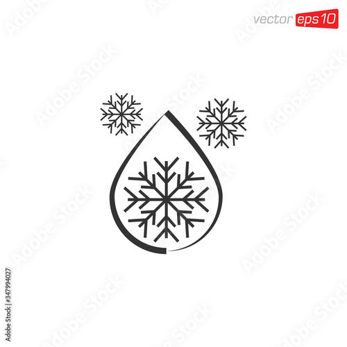 Ice Icon Design Vector Illustration