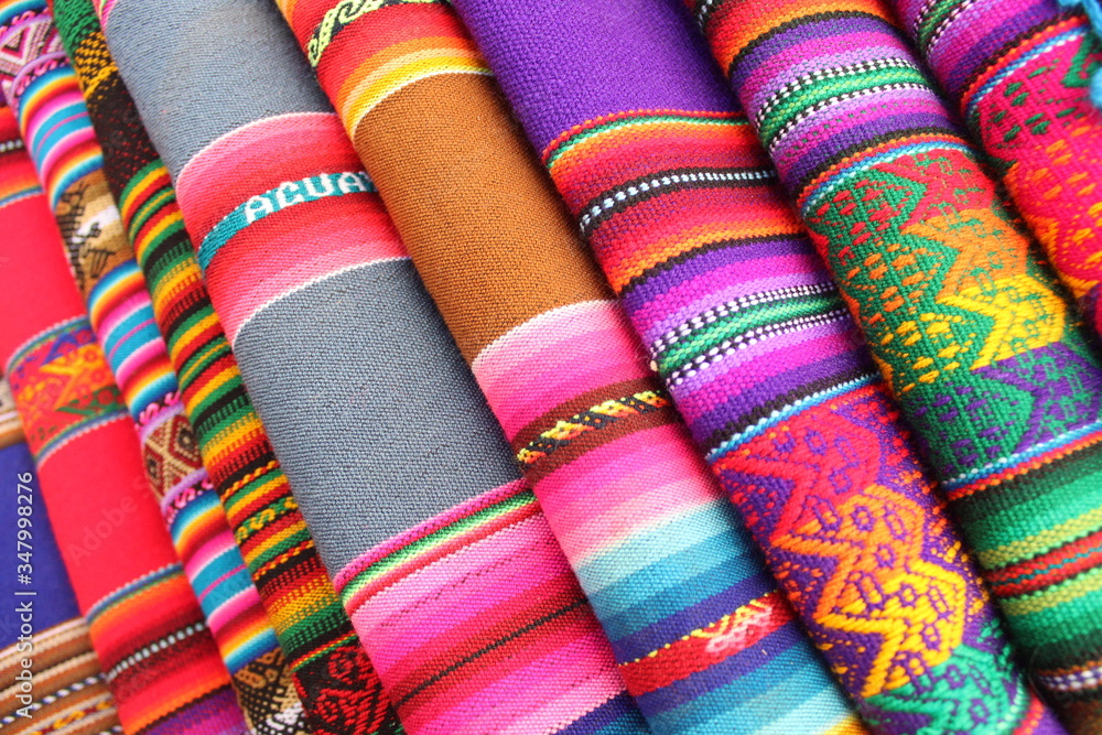 Peruvian colorful Peruvian colorful