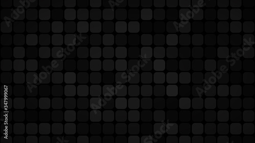 Abstract background of small squares or pixels in black and gray colors