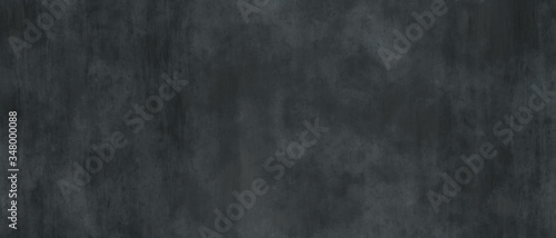 abstract grunge dark gray background, wide wall texture, wallpaper with copy space