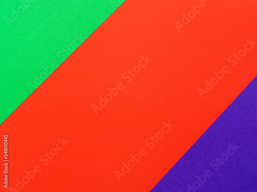 Color red, green, blue paper texture background for well use text present or promote your goods, products on free space background.