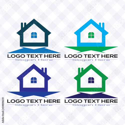 Real Estate, Building, and Investment Logo Vector Design Real Estate Logo Design. House Logo Design. Creative Real Estate Vector Icons design.