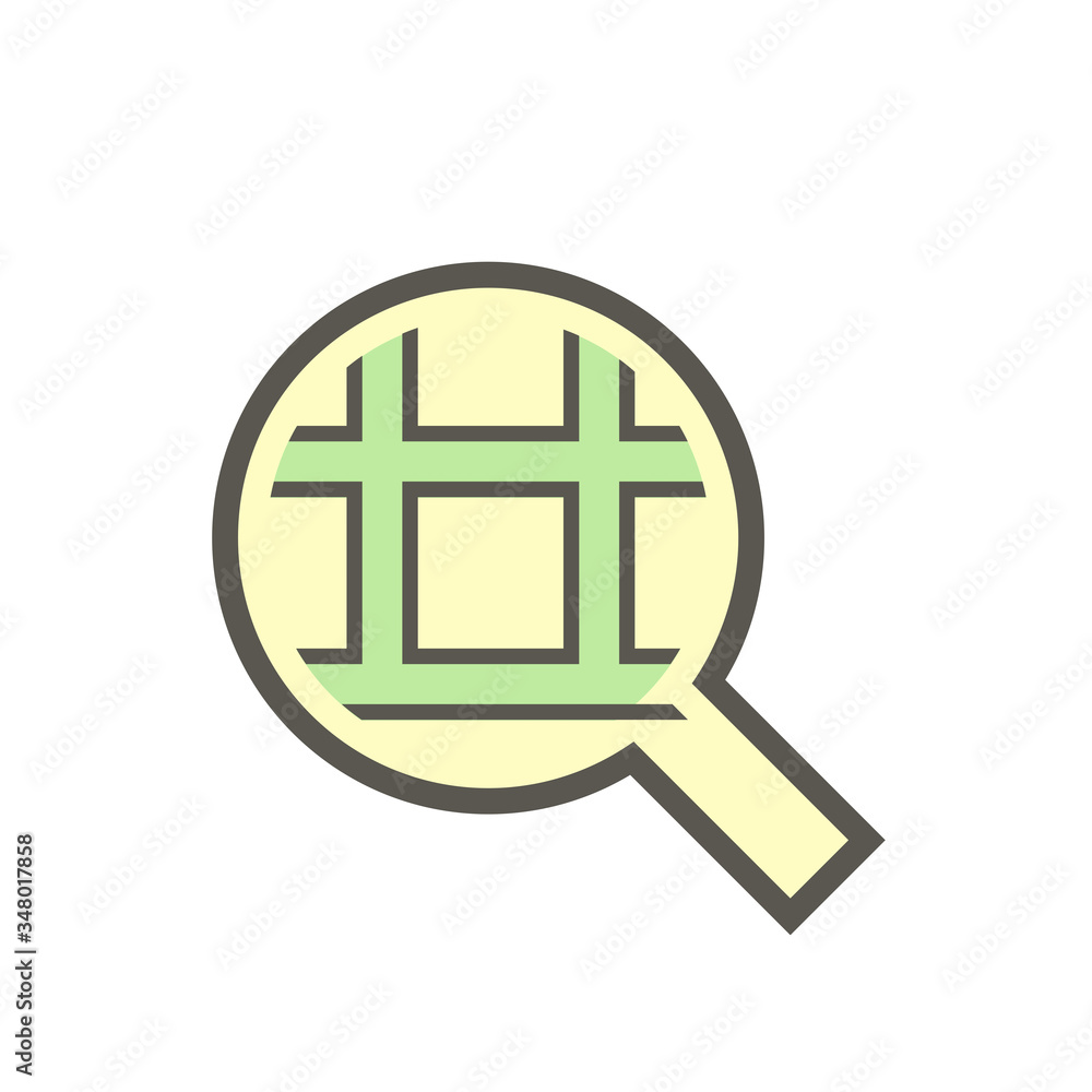 Land investment selection vector icon design. Land investment selection vector icon design.
