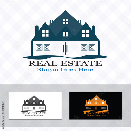 Real Estate, Building, and Investment Logo Vector Design Real Estate Logo Design. House Logo Design. Creative Real Estate Vector Icons design.