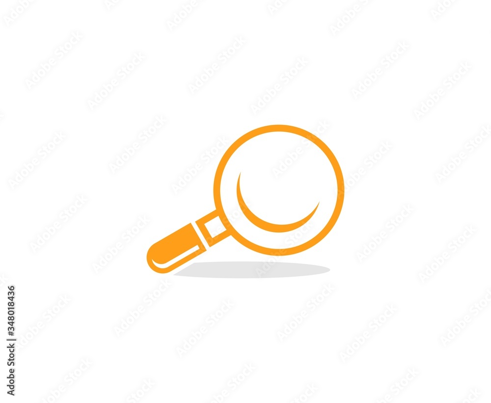 Magnifying glass logo
Magnifying glass logo