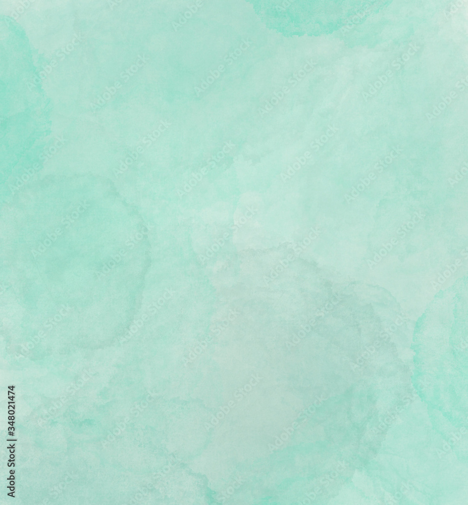 Painted light teal blue textured background