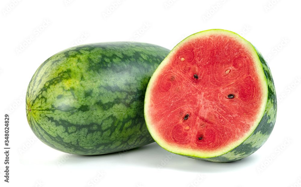 watermelon isolated on white background watermelon isolated on white background