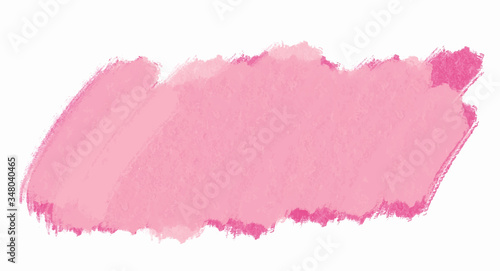 Pink banner watercolor background for your design  watercolor background concept  vector.