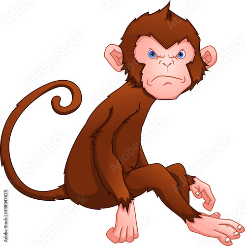 cute monkey cartoon