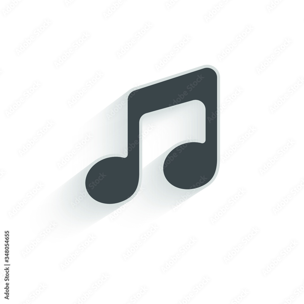Music note icon in trendy flat style vector isolated on white background. Music note icon page symbol for your web site design logo, app, UI. Vector illustration, EPS10. Vector. Social media concept. Music note icon in trendy flat style vector isolated on white background. Music note icon page symbol for your web site design logo, app, UI. Vector illustration, EPS10. Vector. Social media concept.