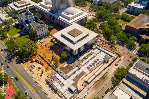 Construction at Florida State Capitol building