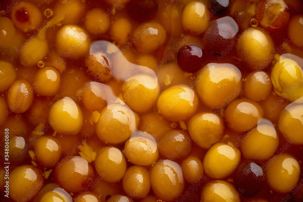 french dijon mustard beans macro background french dijon mustard beans macro background