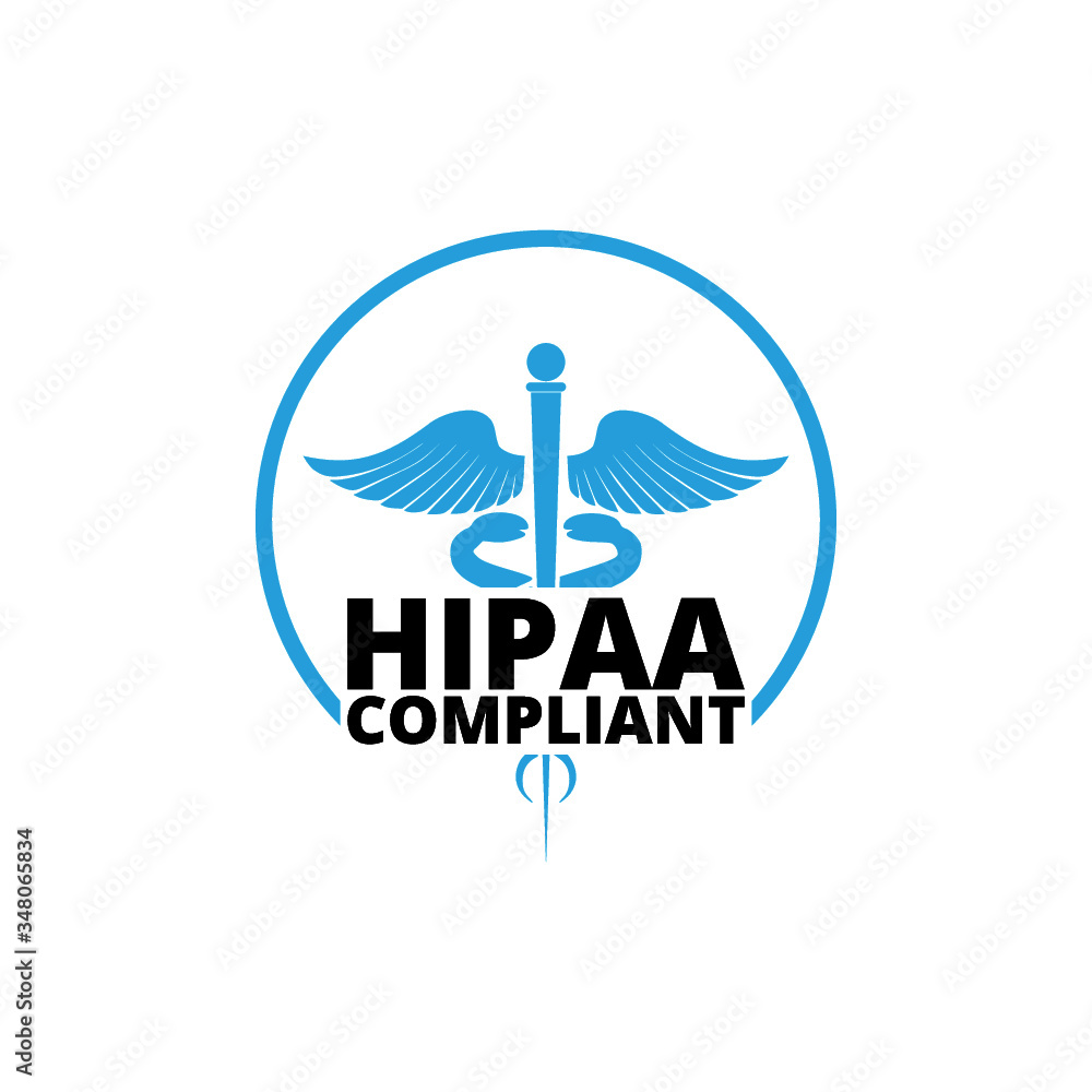HIPAA Compliance icon isolated on white background HIPAA Compliance icon isolated on white background