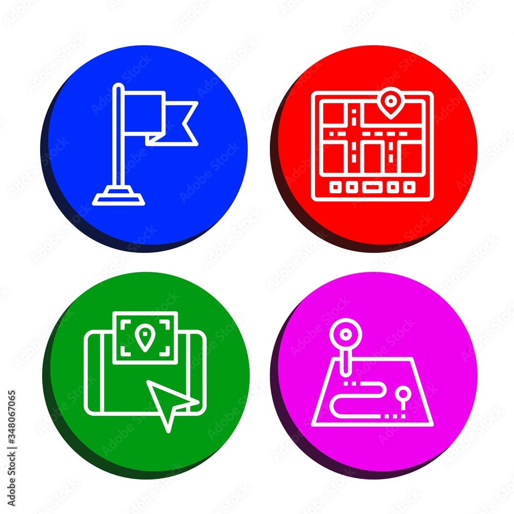 navigator simple icons set navigator simple icons set