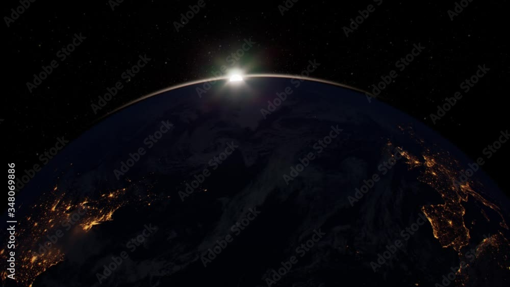 earth globe planet from space orbit. Elements of this image furnished by NASA earth globe planet from space orbit. Elements of this image furnished by NASA
