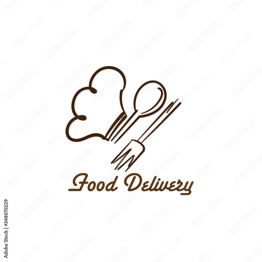 food delivery icon vector graphic element sign logo food delivery icon vector graphic element sign logo