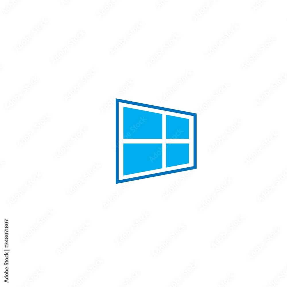 House windows logo icon