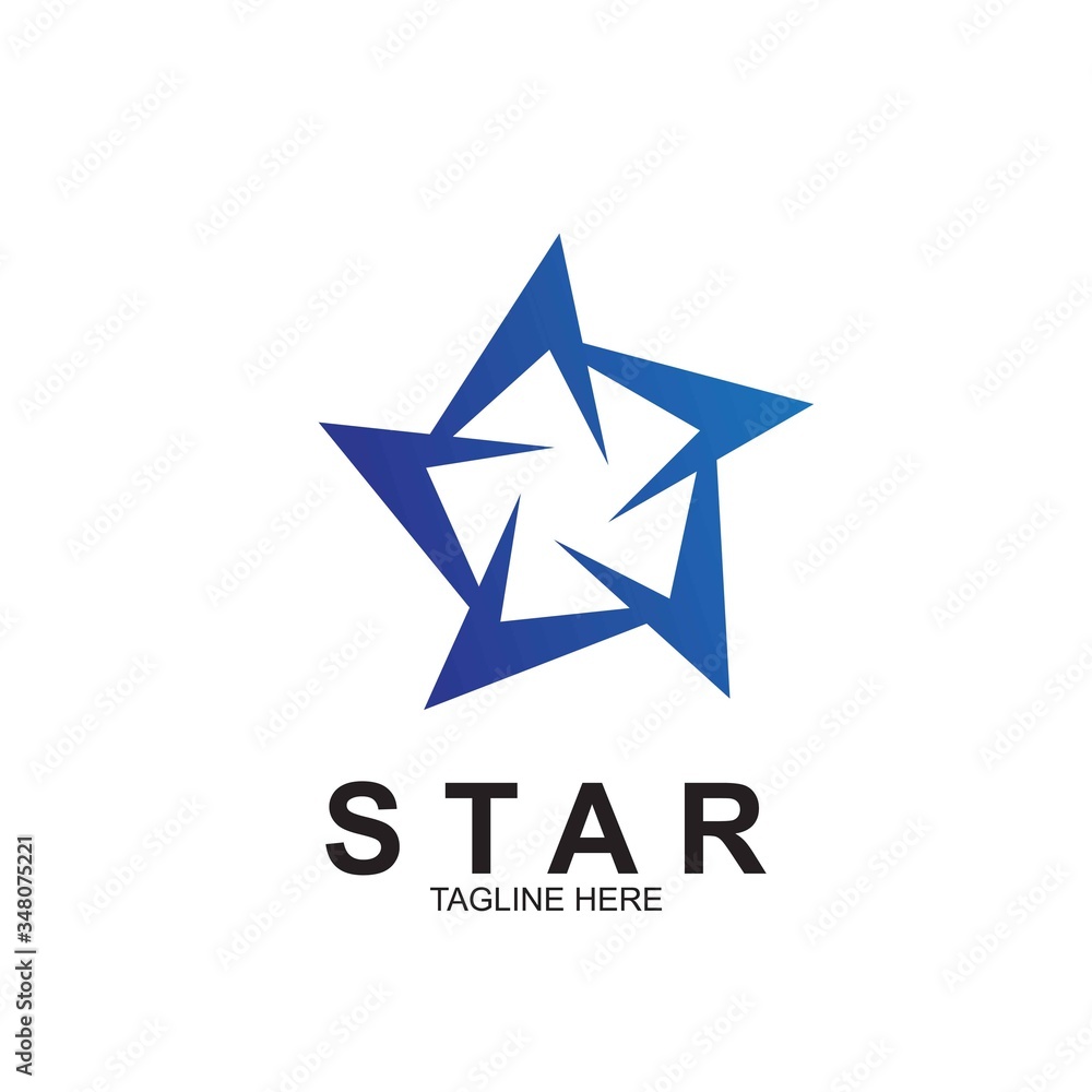 Premium star logo design