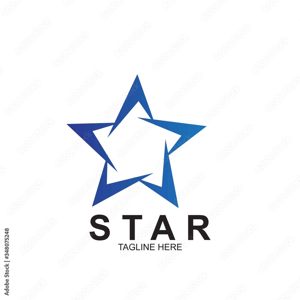 Obraz premium Premium star logo design