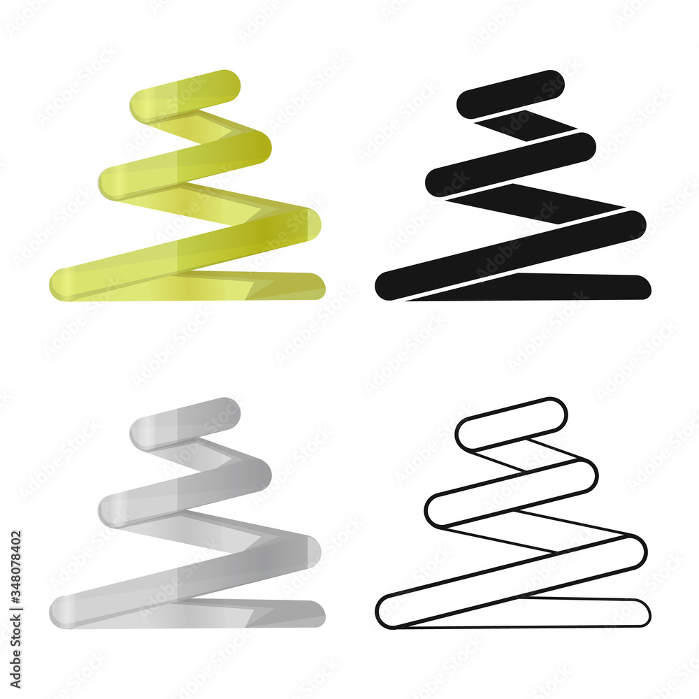 Vector illustration of coil and detail sign. Web element of coil and spiral stock symbol for web. Vector illustration of coil and detail sign. Web element of coil and spiral stock symbol for web.
