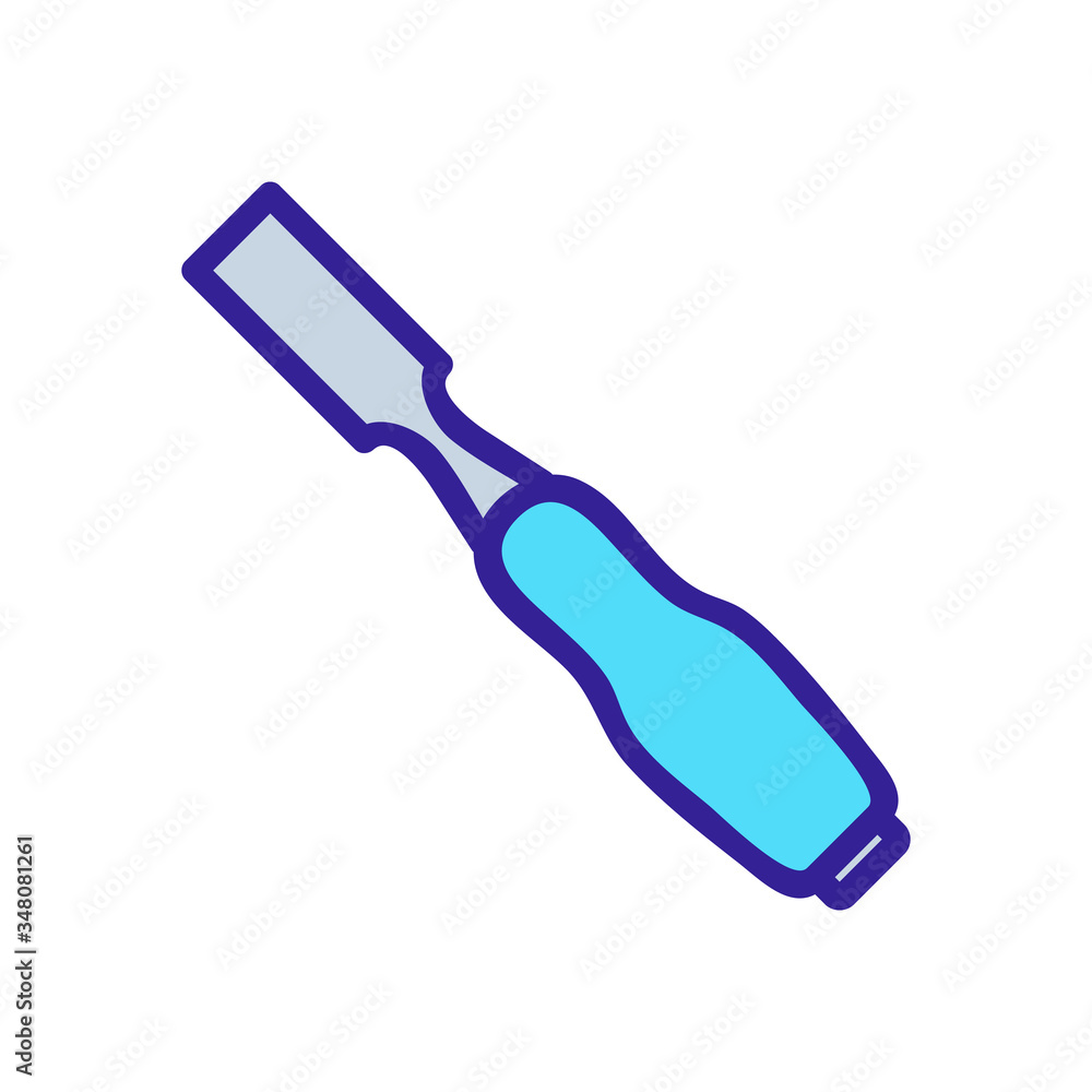 screw large view icon vector outline illustration screw large view icon vector outline illustration