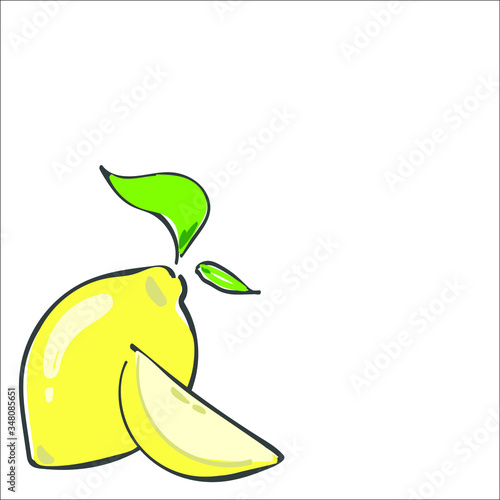 illustration of lemon