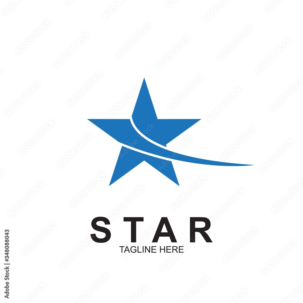 Fototapeta premium Premium star logo design