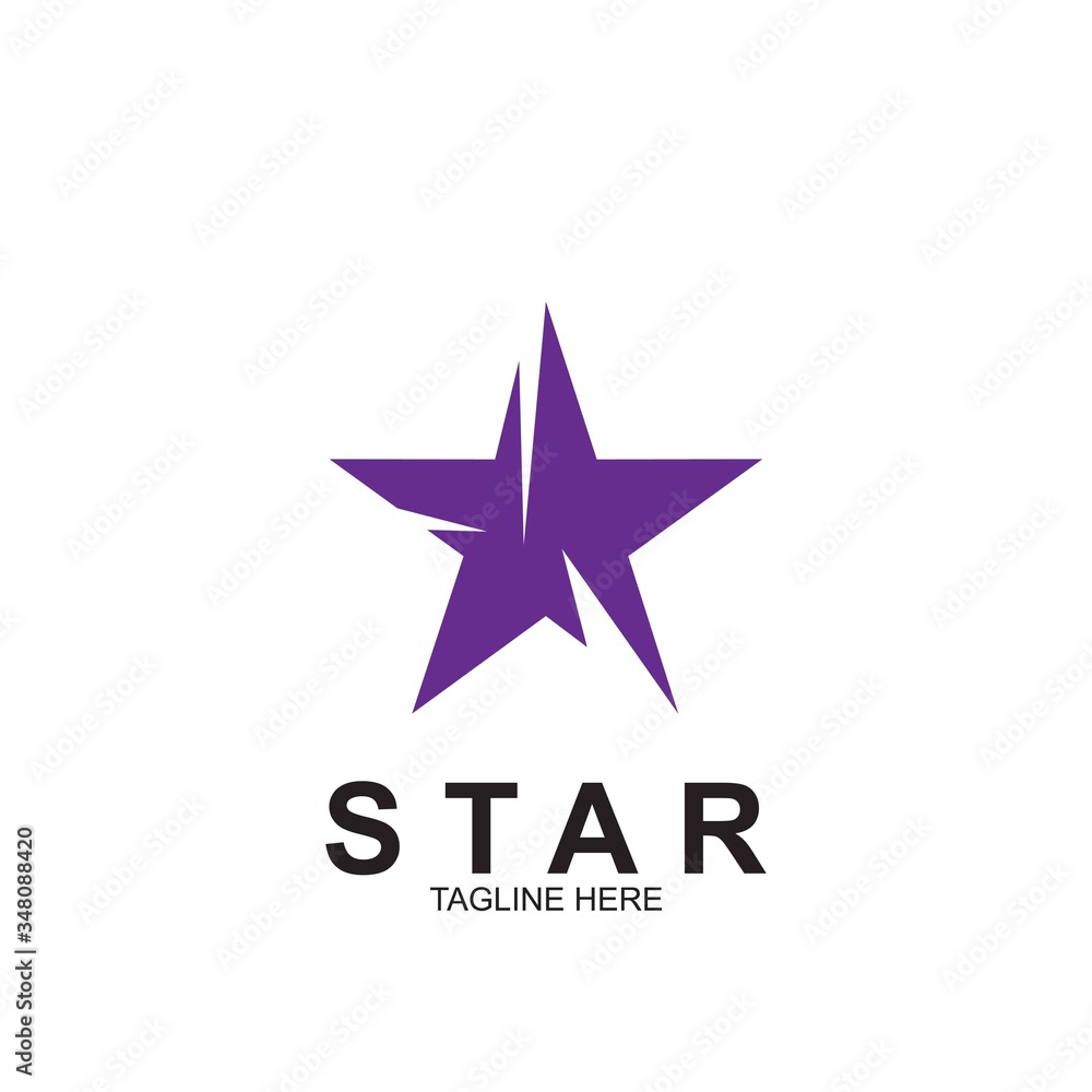 Obraz premium Premium star logo design