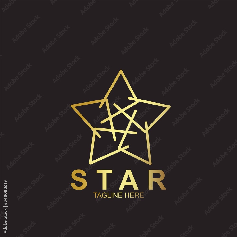Premium star logo design Premium star logo design