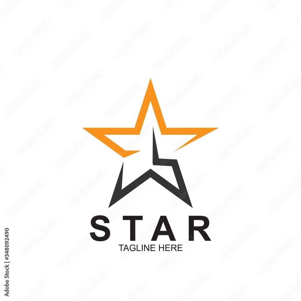 Obraz premium Premium star logo design