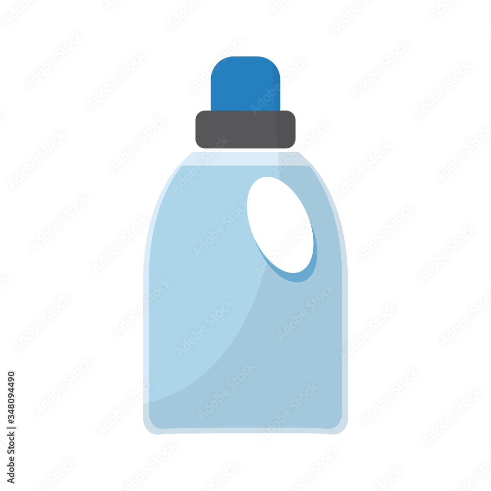 mouthwash bottle isolated icon. vector mouthwash bottle isolated icon. vector