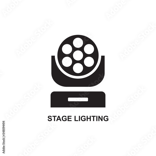 STAGE LIGHTING ICON , LIGHTING ICON