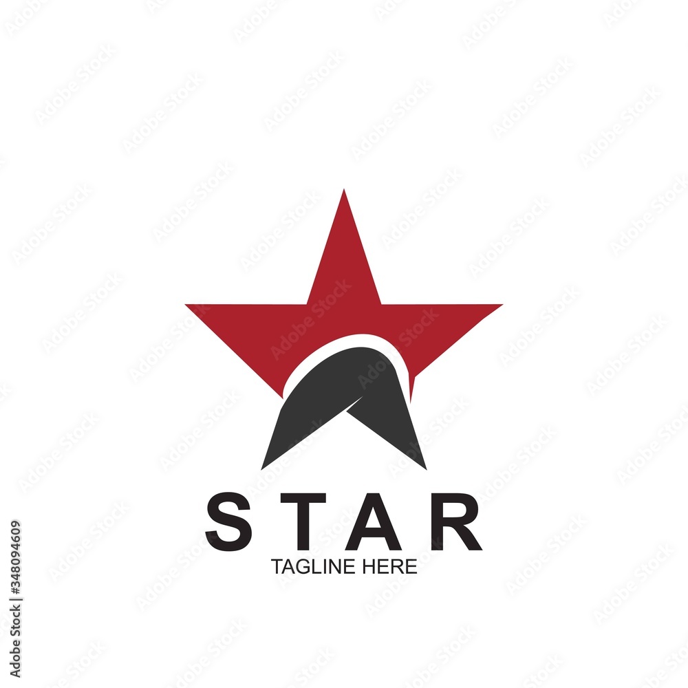 Obraz premium Premium star logo design