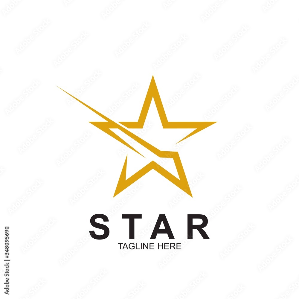 Obraz premium Premium star logo design