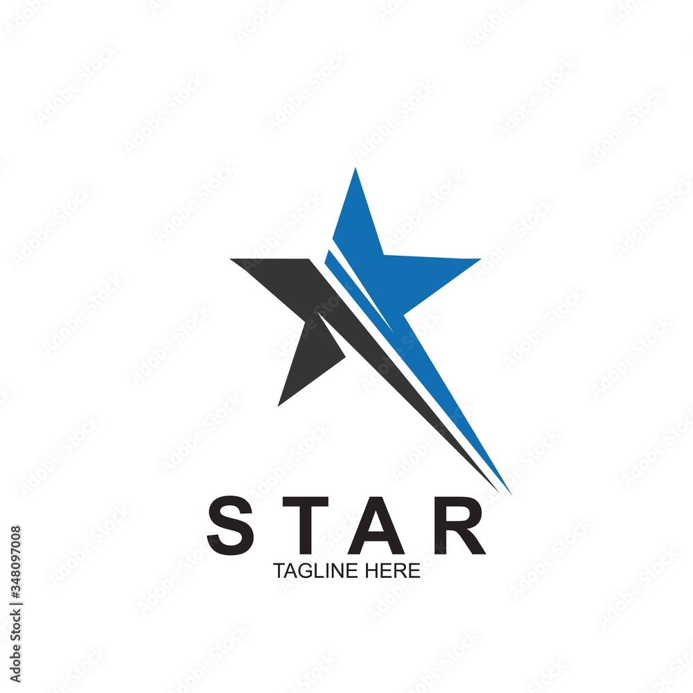 Fototapeta premium Premium star logo design
