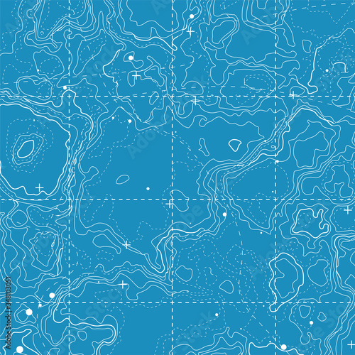 Abstract topographic map. Topo contour map background concept