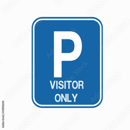 Car Parking Sign (car parking area, ramp access, customer only, employee parking, way in, way out, visitor parking, building entrance, pedestrian, loading dock, ticket, valet parking, taxi parking).