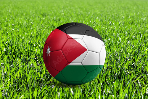 Jordan Flag on Soccer Ball