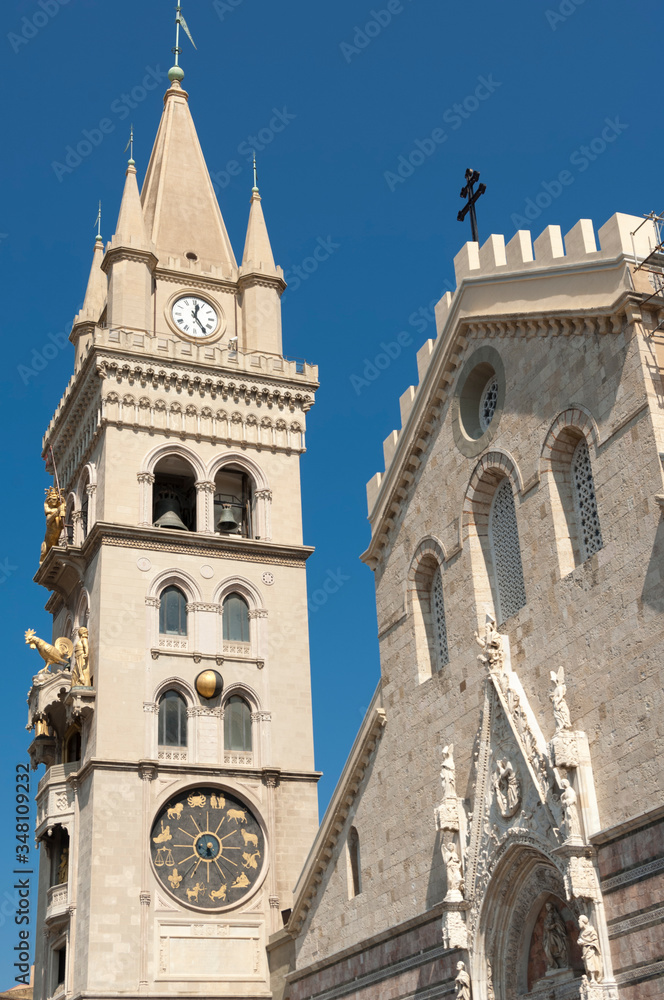 Bell Tower and Astronomical Clock in Messina