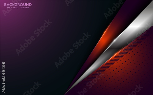 Modern abstract overlap texture layer background design.