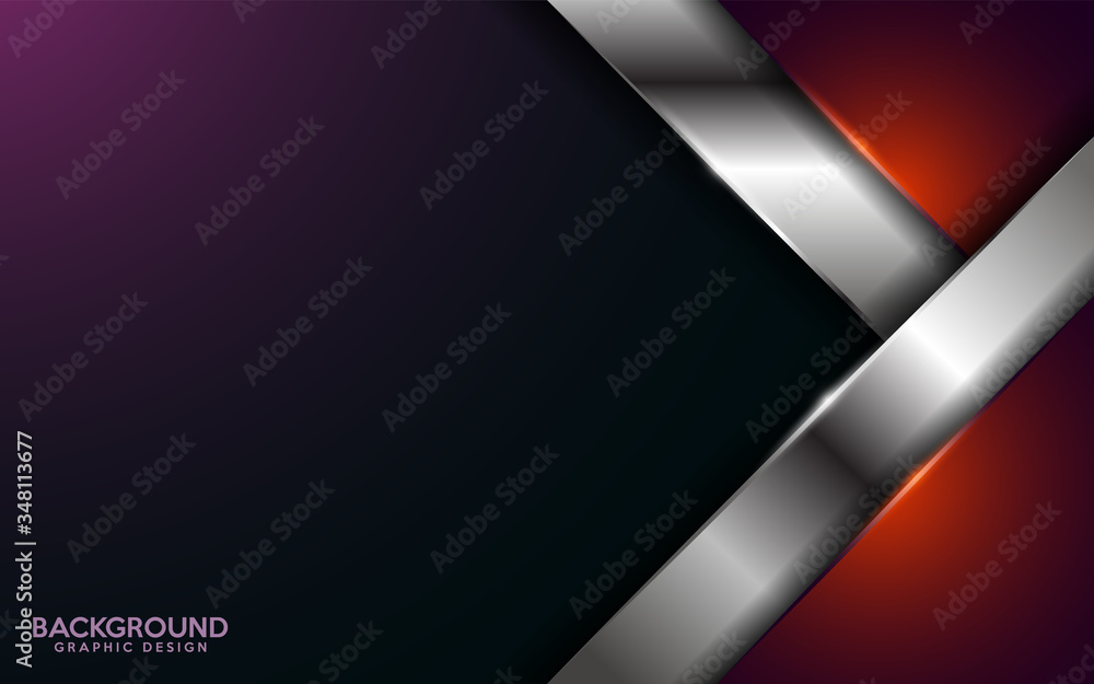 Modern abstract overlap texture layer background design.