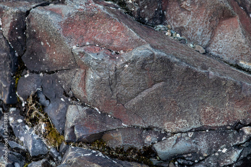 stone surface. The texture and the background of rocks