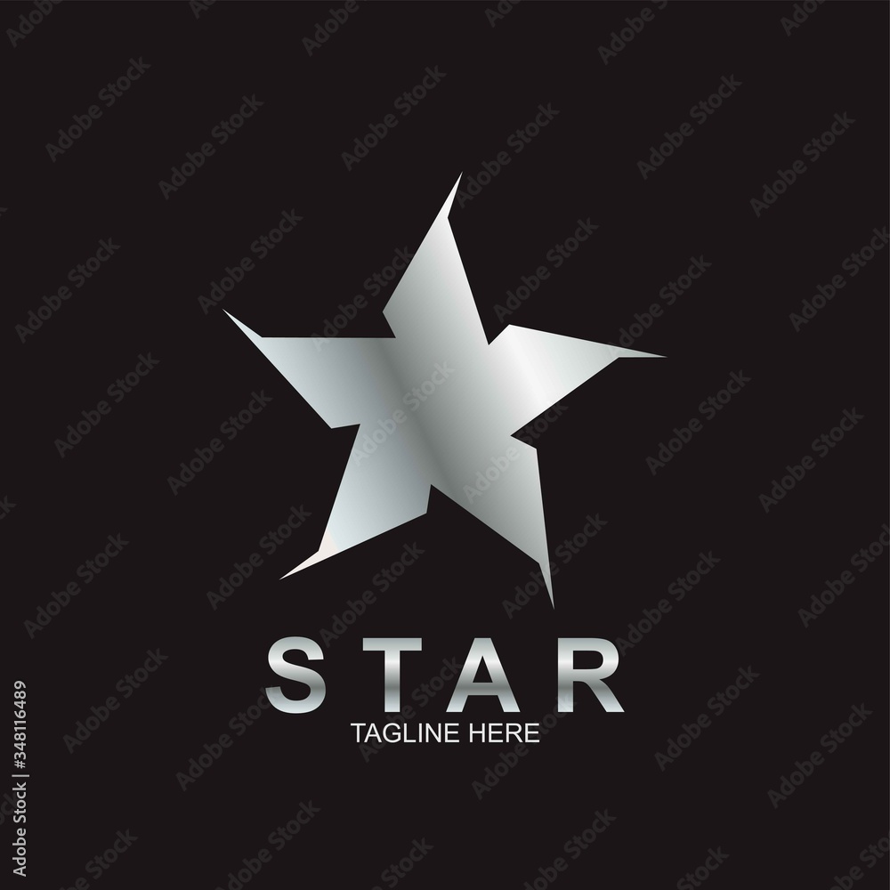 Obraz premium Premium star logo design