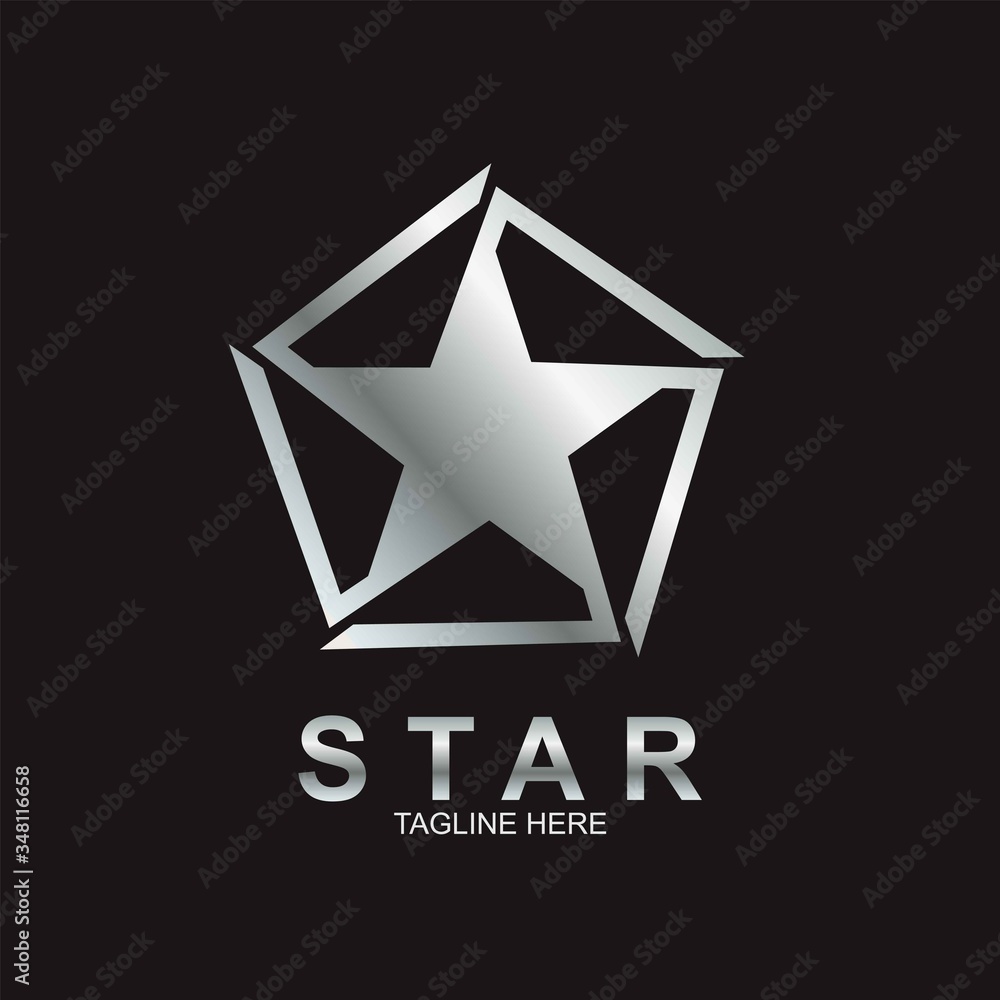 Obraz premium Premium star logo design