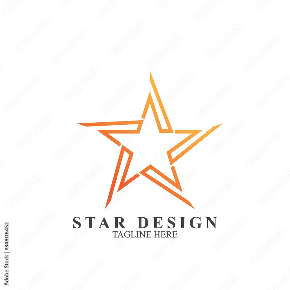 Premium star logo design Premium star logo design