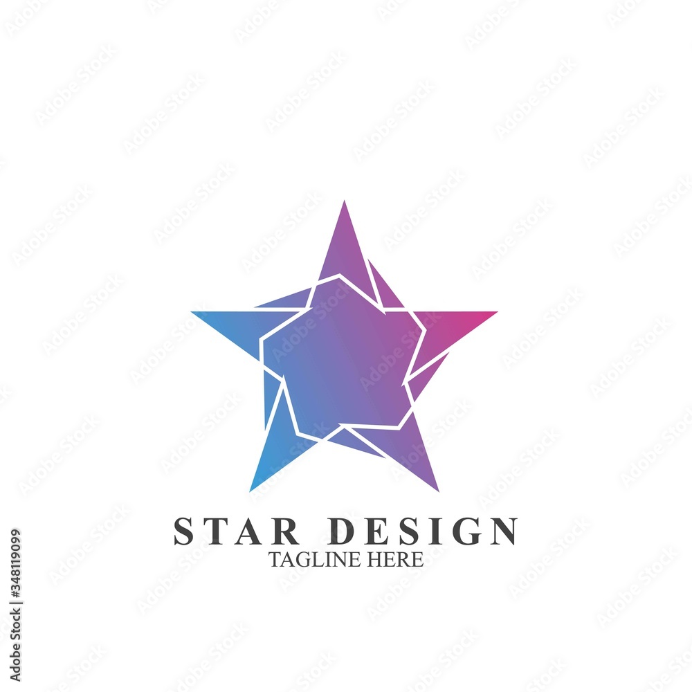 Premium star logo design Premium star logo design