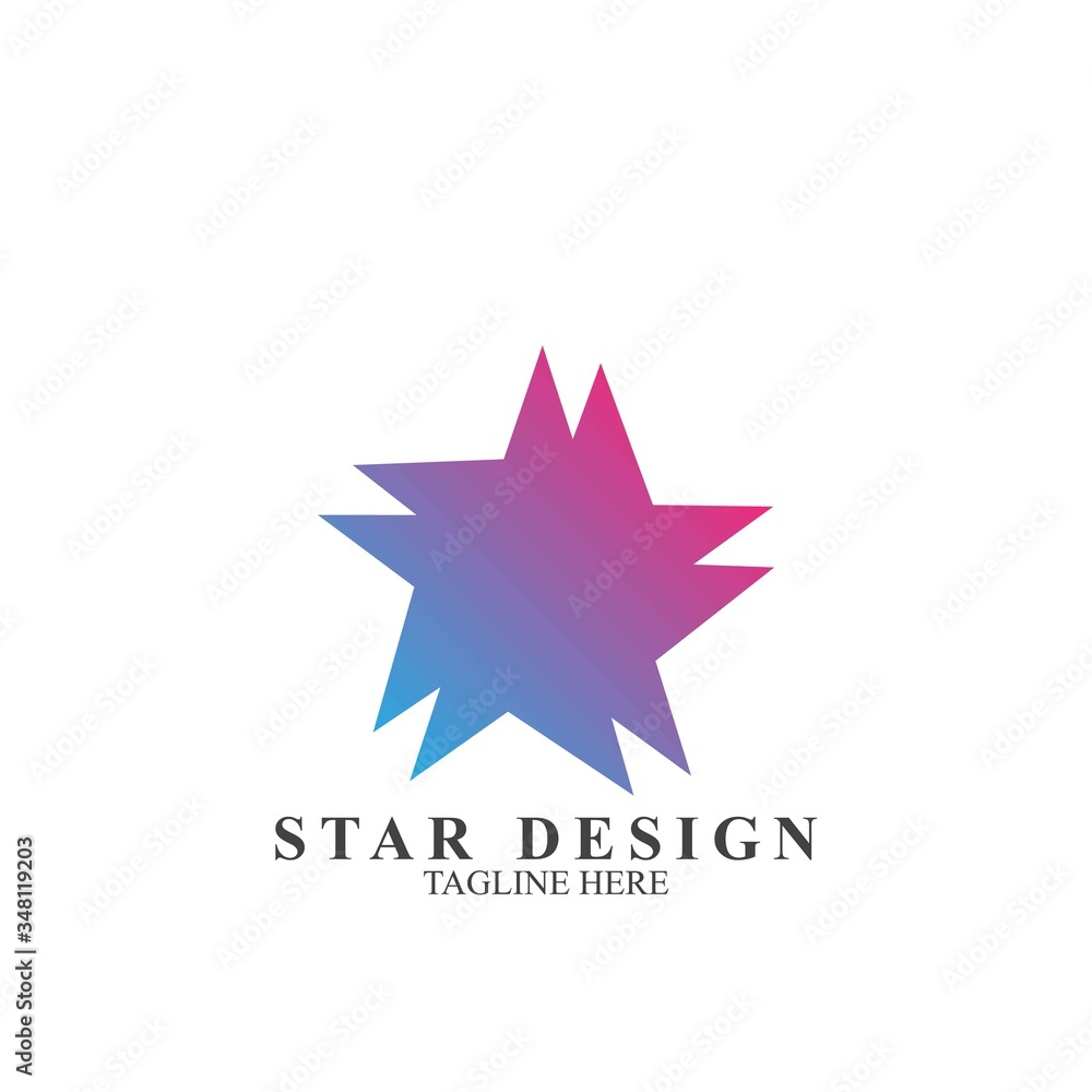 Premium star logo design Premium star logo design