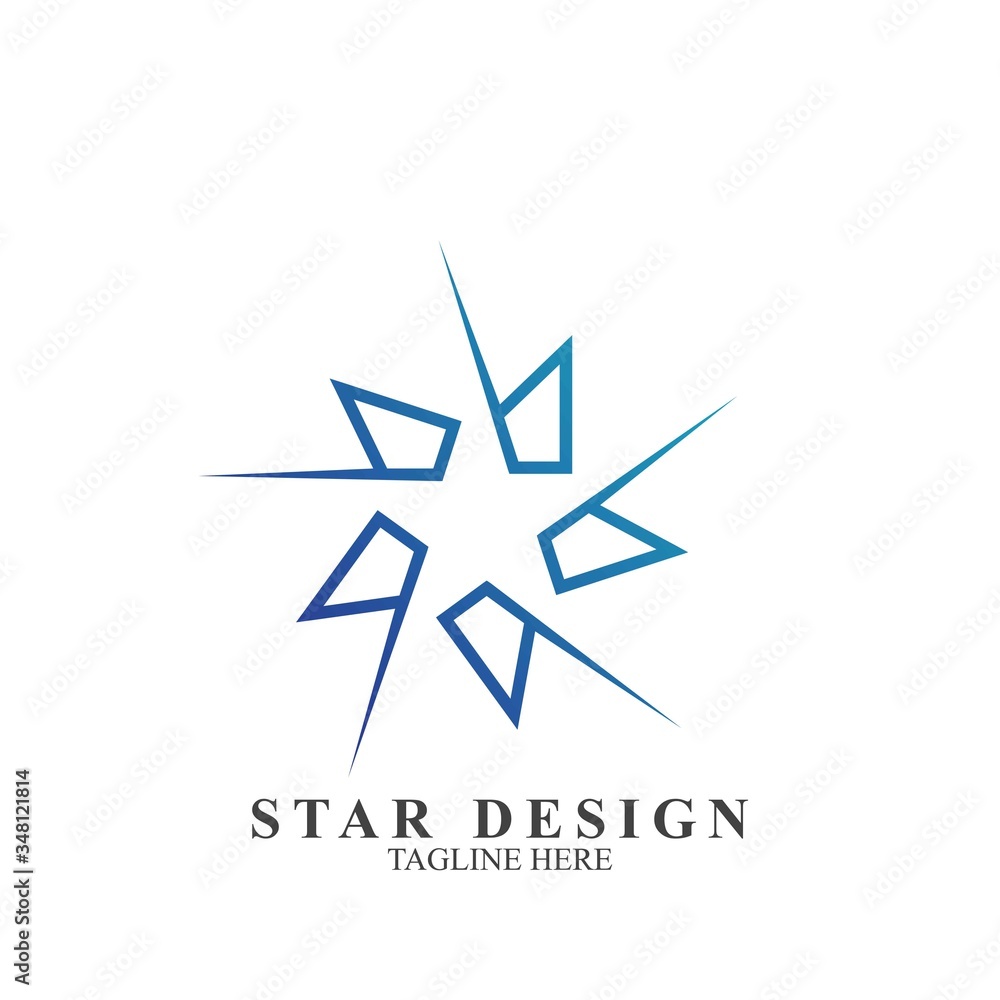 Premium star logo design Premium star logo design