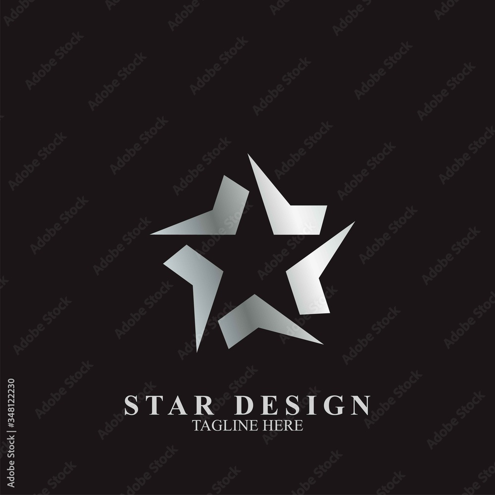 Premium star logo design Premium star logo design