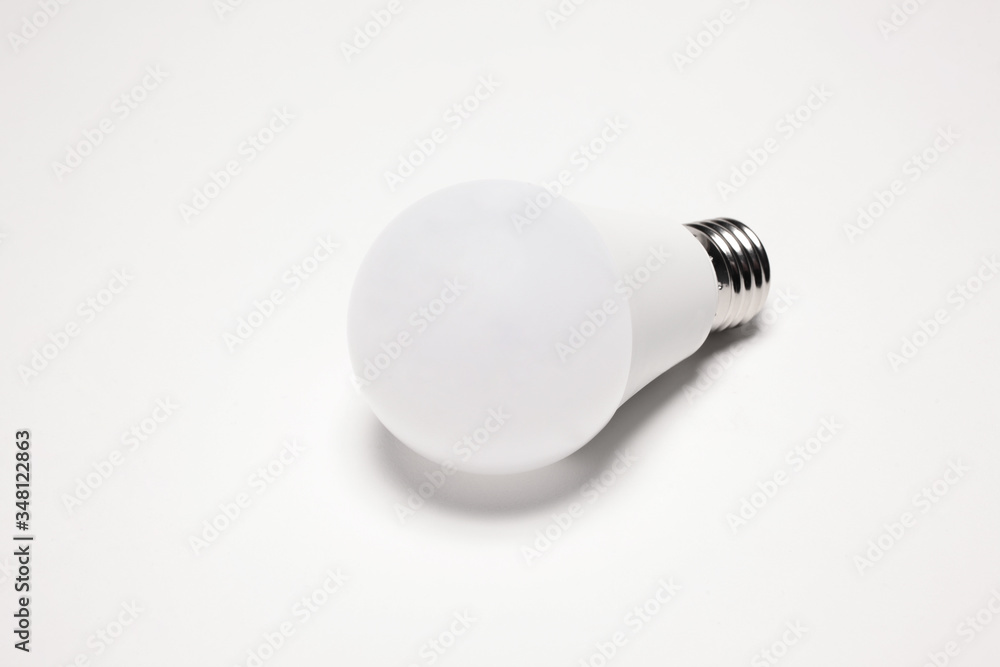 energy saving lamp bulb isolated on white background with copy space for your text energy saving lamp bulb isolated on white background with copy space for your text